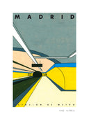 Ilustración A5/A4 Estación de metro de Kike Ibáñez