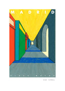 Ilustración A5/A4 Plaza Mayor de Kike Ibáñez