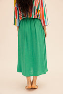 Falda verde verano 26 MÃE