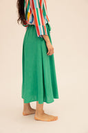 Falda verde verano 26 MÃE