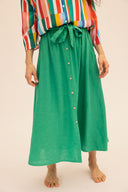 Falda verde verano 26 MÃE