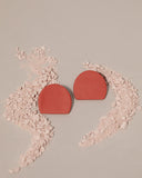 MARIA-TORNE-pendientes-porcelana-rojo, accesorios coloridos, accesorios originales