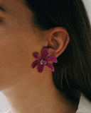 MRLASPIUR-ulia, diseño de flor color morado, diseños divertidos, moda lentita