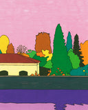 Ilustración A5/A4 Real jardín botánico de Kike Ibáñez