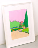 Kike Ibáñez very small illustration (A5 almost postcard)