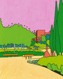 Kike Ibáñez very small illustration (A5 almost postcard)