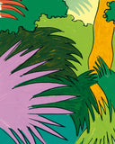 Kike Ibáñez very small illustration (A5 almost postcard)