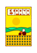 Kike Ibáñez very small illustration (A5 almost postcard)