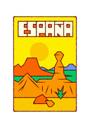 Kike Ibáñez postcard pack SPAIN