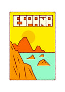 Kike Ibáñez very small illustration (A5 almost postcard)