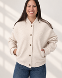 Chaqueta bomber crema MÃE