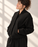 Chaqueta bomber negra MÃE