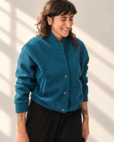 Chaqueta bomber petróleo MÃE