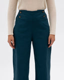 Pantalón botones entretiempo verdoso MÃE