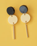 Mitumi BRIGITTE earrings red/gold/various colors