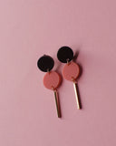 Mitumi BRIGITTE earrings red/gold/various colors