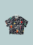 Camisa manga corta Ilheus Que gire topos