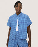 Camisa Ilheus Vichy Arándano