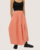 Falda Aragón Vichy Mango-Ciruela