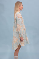 Vestido Padova Mapa azul