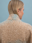 Chaqueta Kimono pelito azul cielo