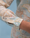 Camisa Bilbao Mapa azul