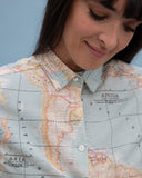 Camisa Bilbao Mapa azul