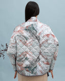 Chaqueta acolchada reversible Montañas-Edén