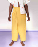 Touzaline Plain Yellow Long Trousers