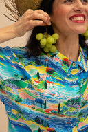 Camisa estampada de manga corta Ilheus PR