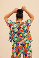 Camisa estampada de manga corta Ilheus Sabor