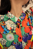 Camisa estampada de manga corta Ilheus Sabor