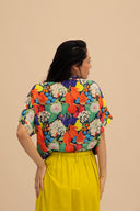 Camisa estampada de manga corta Ilheus Sabor