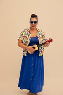 Falda azul verano 26 MÃE