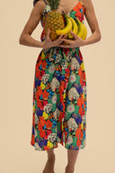 Vestido de tirantes Oliva Nova Sabor