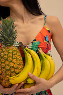 Vestido de tirantes Oliva Nova Sabor