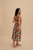 Vestido de tirantes Oliva Nova Sabor