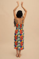 Vestido de tirantes Oliva Nova Sabor