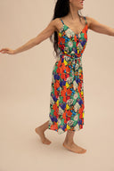Vestido de tirantes Oliva Nova Sabor