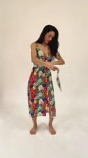 Vestido de tirantes Oliva Nova Sabor