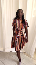 Vestido Ribadesella Rayas Otoño