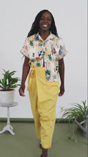 Camisa manga corta Ilheus Botánico