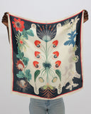 Viva pañuelo Flores espejo