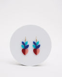 Viva pendientes frutas y flores lichi